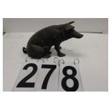 Cast Iron Pig Bank