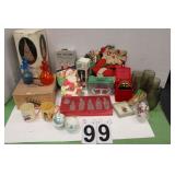 Cuban Cigar Box ~ 1985 Christmas Mugs ~ Christmas-