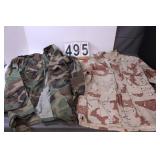 Pair Of Military Jackets (Medium Long & Unknown)