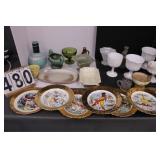 State Plates ~ Various Compotes ~ Vases ~ Pitchers