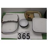 Blue & White + Green & White Porcelain Granite -