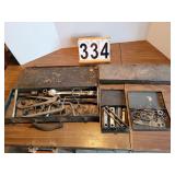 Metal Tool Boxes W/ Various Tools