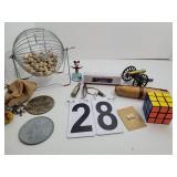 Bingo Number Shuffler ~ 2 Lighters ~ Bullet On A -
