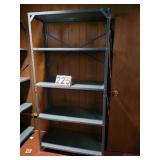 Pair Of 4 Tier Metal Shelves 73" X 36" X 15.5"