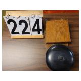 Oak Case Phone Bell