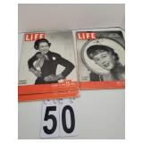 3 1948 Life Magazines
