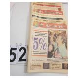 Stack Of 1989 St. Louis Sun Magazines