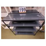 Pair Of Metal Shelves 36" X 36" X 11"