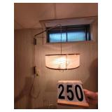 Retro Hanging Light Fixture (Works)