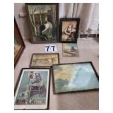 6 Pictures Includes Forest Scenes