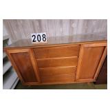 Buffett With Glass Top 32" X 52.5" X 18"