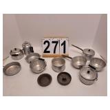 Box Of Toy Pots & Pans