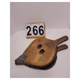 Antique Fire Place  Bellow 17.5" X 10"