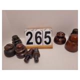 Insulators Includes 2 Brown Transformers