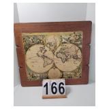 Orbis Terrarum Nava Et Accuratisma Tabula Map