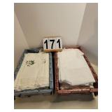 White Linens & Table Runner