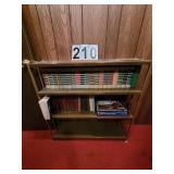 Shelf With Books 36" X 36" 9.25"