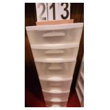 6 Drawer Storage Cabinet