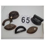 Set Of 4 Sad Irons