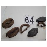 Set Of 4 Sad Irons