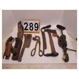 Draw Knife ~ Meat Cleaver ~ Plumb Hatchet ~ Plane