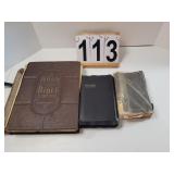 3 Old Bibles