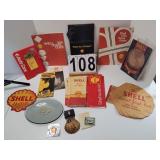 Shell Oil Memorabilia Items ~ License Plate -