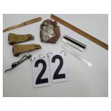 Shucking Pegs ~ Drafting Ruler ~ Paper Weight ~