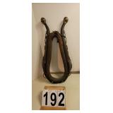 Horse Collar With A Set Of Brass Ball Haynes