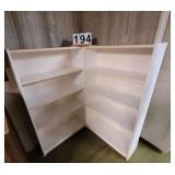 Pair of White Cabinets 48" X 28" X 9.75"