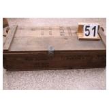 Large Wooden Ammo Box For Cannon 11' X 40' X 16'