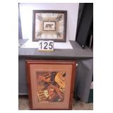 Pair Of Pictures Bear Picture 21' X 23' - Fish -