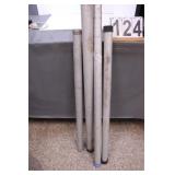 4 Aluminum Holders Possible For Cane Poles