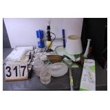 Fish Net - Fish Line - Paint Pan & Roller - Lamp -