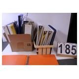 2 Box Of Note Books Some Have Transparent