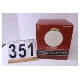 Ceiling Fan Light Kit (New)