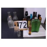 Assorted Bottles Includes Oil Bottle From 1934 -