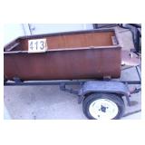 2 Wheel Trailer Was Set Up As BBQ Trailer Not All-