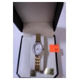 Geneva Quartz Watch W/  4 Ruby