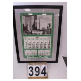 Southern Pacific 1940 Calendar  26' X 20'