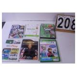 4 Wii Games ~ 1 PC Game ~ 1 Leap Frog Game