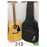 Squire Acoustic Guitar & Case