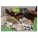 Candle Holders ~ Shells ~ Doilies ~ Coffee Cups ~