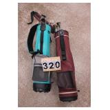 Golf Bags And Clubs