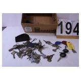 Box Of  Assorted Keys