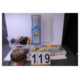 Drink Dispenser - Battleship Game - Tote W/ Hat-
