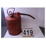 5 Gallon Safety Can Gas Can
