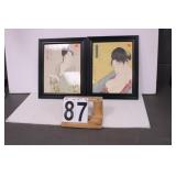 Pair Of Oriental Pictures 15' X 12'