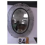 Mirror 31' T X 24' W Missing Some Decorative Stone
