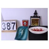 2 Vintage Ashtrays - Trivet - Prince Albert Can